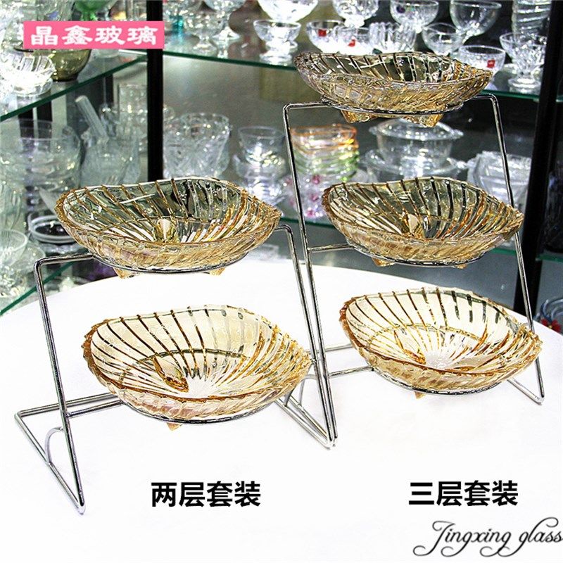 酒店自助餐台水果盘甜品摆台展示盘架子茶K歇果盘餐具摆盘商用玻,餐饮具,果盆/果盘/果篮,淘宝优惠券,粉丝福利购,淘宝优惠卷
