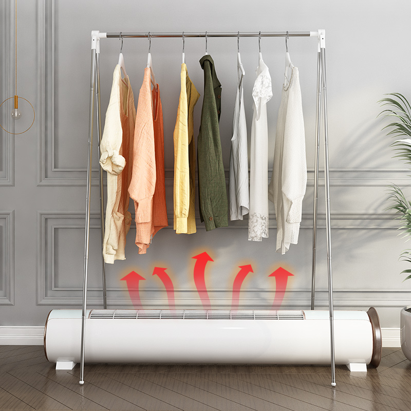 小型晾衣架折叠落地室内可伸缩卧室C不锈钢旅行出差便携式晒衣架