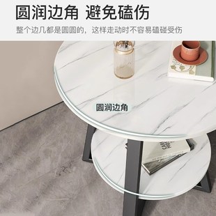床边桌可移动床头柜小圆桌边w几角几卧室桌子小茶几家用迷你电脑