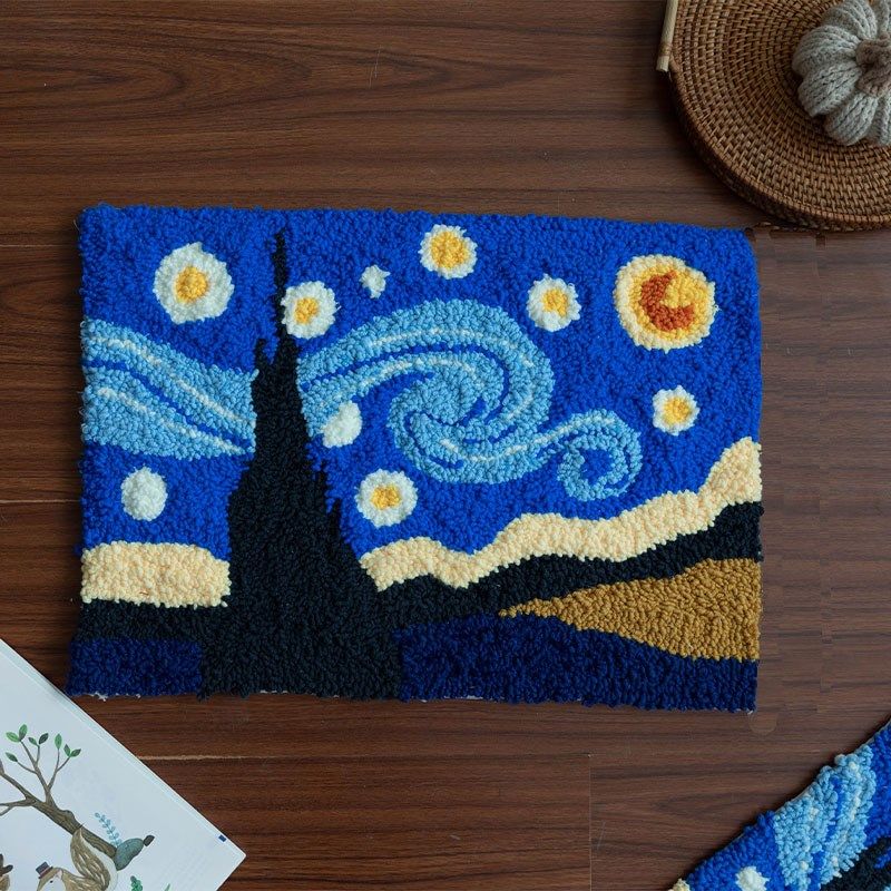 手工diy戳戳绣抱枕地毯材料包新手零基础礼物送闺蜜X沙发靠垫装饰,居家布艺,戳戳绣,淘宝优惠券,粉丝福利购,淘宝优惠卷