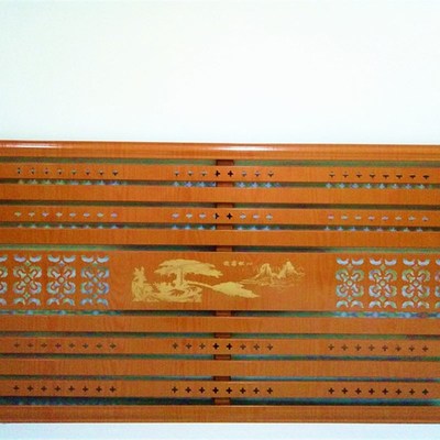 铝合金百叶暖气罩分水阀风口家用装饰铁艺老式R仿古木质定做防尘