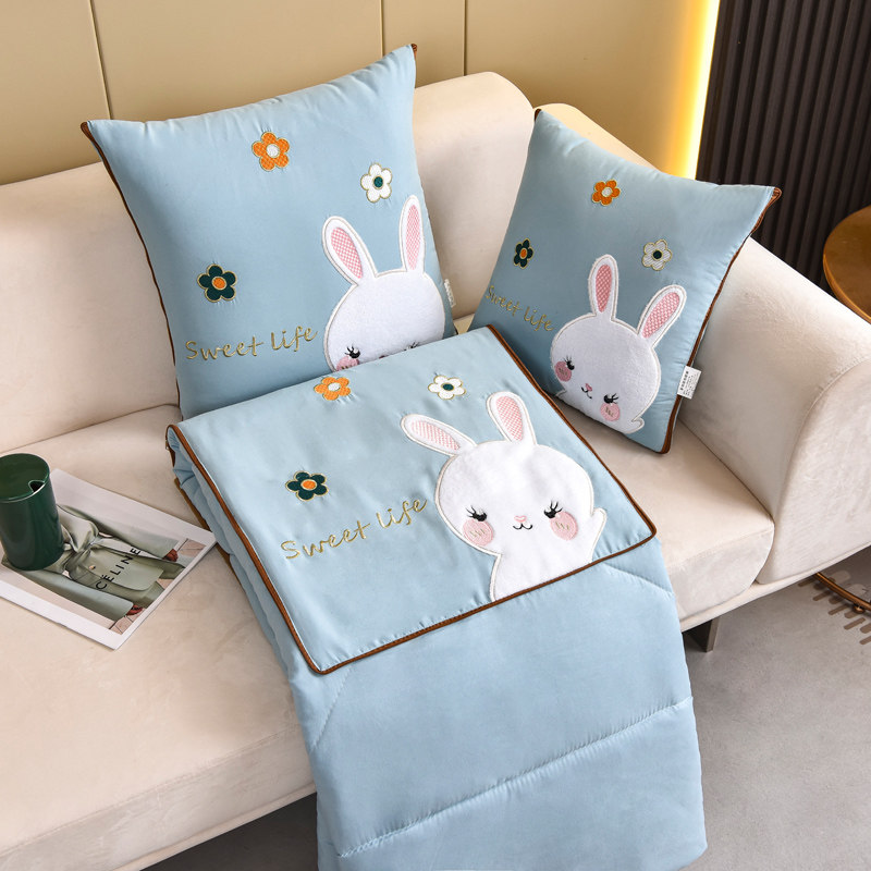 可爱抱枕被子两用多功能毯子办公室空调被K轻奢午睡折叠靠枕头汽,居家布艺,抱枕被,淘宝优惠券,粉丝福利购,淘宝优惠卷