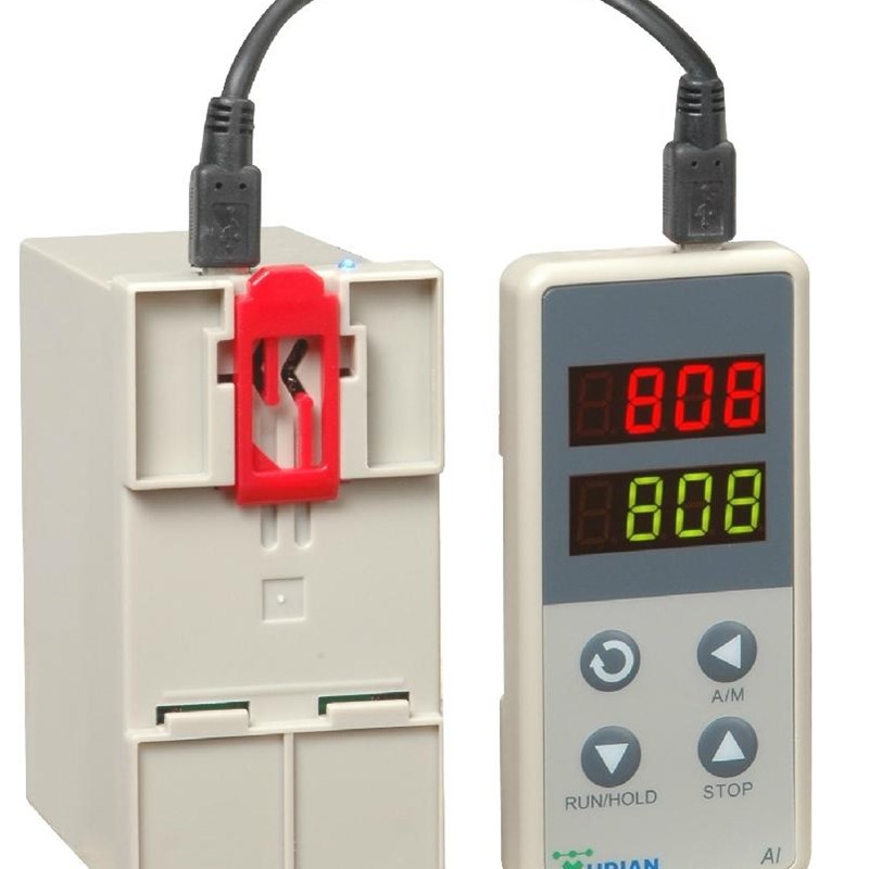 宇电温控器仪表 E8/Eo81 E85手操器手持显示器适合E5 D5导轨型仪