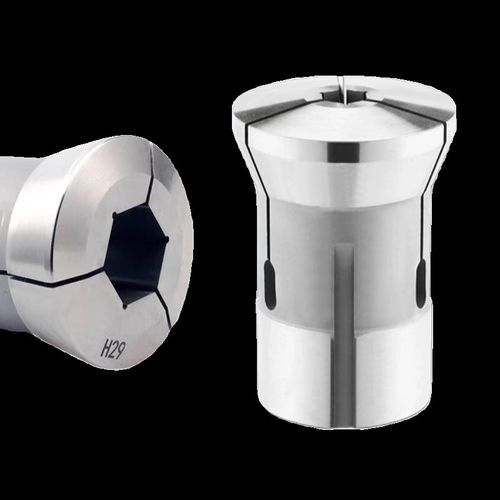 数控640六角弹簧钢夹头 640弹簧G钢精磨夹头 螺纹48小头56