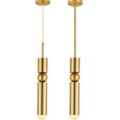 轻奢卧室床头小吊灯现代简约样板房客厅背景墙吊线灯吧台led灯饰