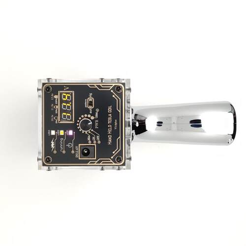 特斯拉线圈手持式特斯拉线圈可移动迷你型电弧发生器