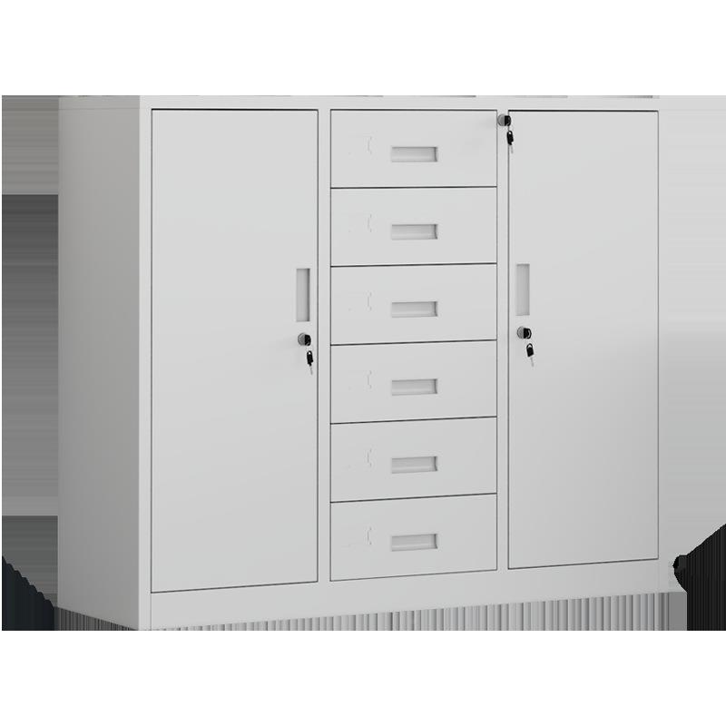 制钢多斗ZS-158公柜储柜带锁抽屉柜资物料档案文件柜办室多层收纳