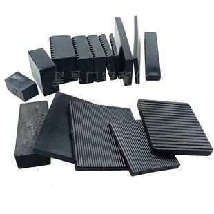 高品质门窗玻璃垫块软胶厚345678910实心PVC塑料垫块断桥