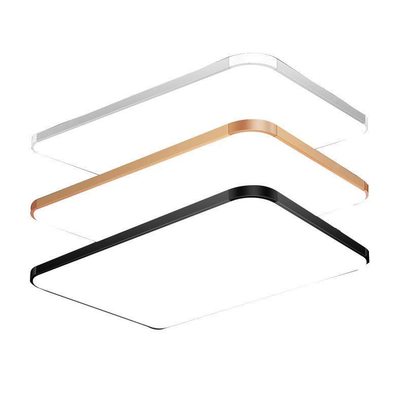 薄款智能LED吸顶灯客厅灯长方形苹果吸顶灯大方现代简约卧室灯具,家装灯饰光源,客厅吸顶灯,淘宝优惠券,粉丝福利购,淘宝优惠卷