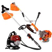 汽油除草机侧挂背负式 割草机剪草割灌机小麦水稻收割机配华盛动力