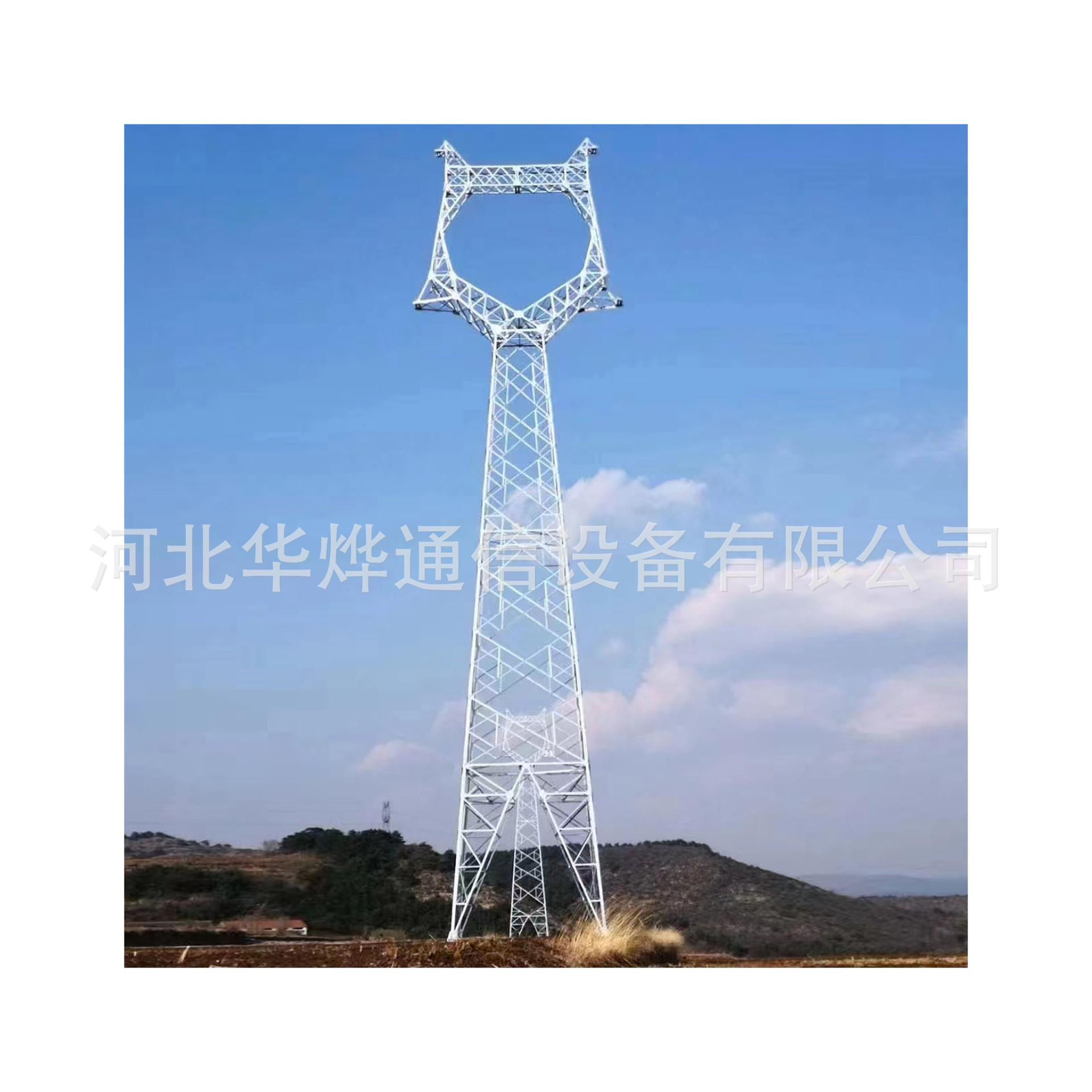 单管角钢通讯铁塔通讯单管塔镀锌通讯塔单管通讯塔基站通讯塔厂家