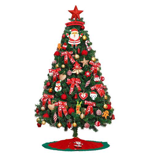 圣诞节圣诞树折叠christmastree聖誕樹带灯人造新款大型diy加密