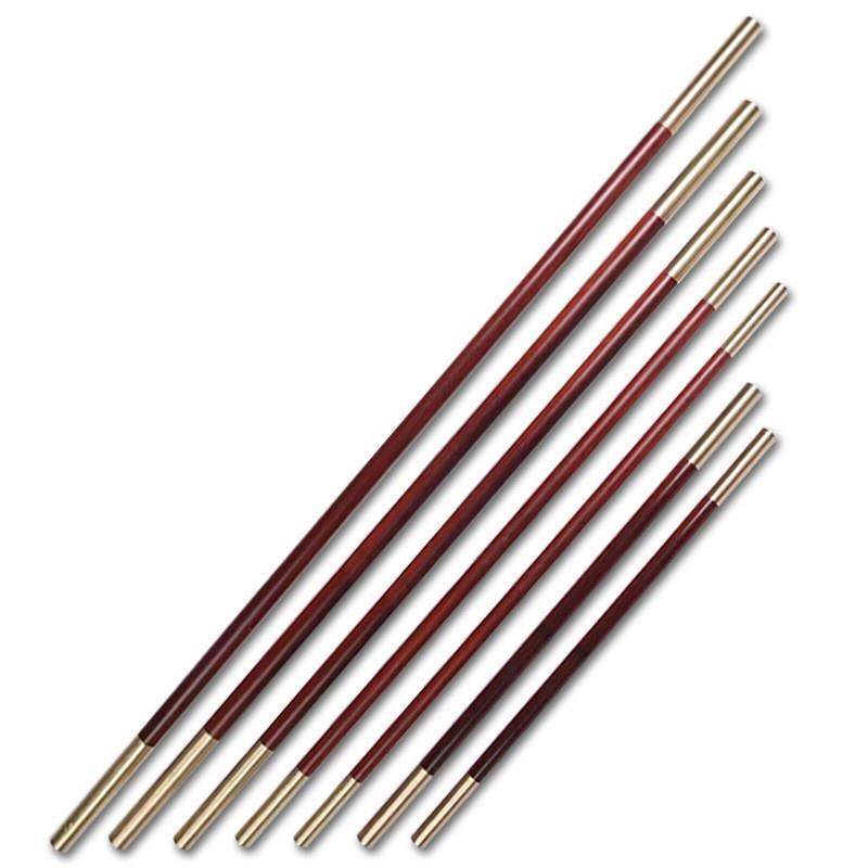 犀牛角紫檀木武术棍健身棍金箍棒棍子短棍练功棍木制健身练功