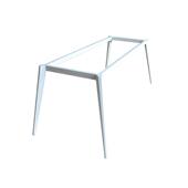 办公桌脚会议支架金属桌架五金家具配件岩板大理石餐桌腿钢架