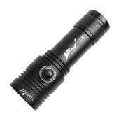 26650潜水强光水下夜潜手电筒充电远射应急赶海P50黄光白光手电