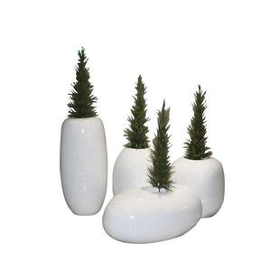 不锈钢花盆组合户外玻璃钢花箱商场大花坛庭院花盆花槽工厂