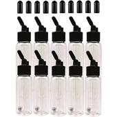 30cc颜料瓶塑料杯双动喷笔套装 料杯调漆瓶储漆瓶备用壶多色喷涂带