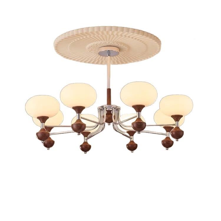 中古风客厅创意灯22年新0款大厅主卧476灯法复古创意柿式5子卧室