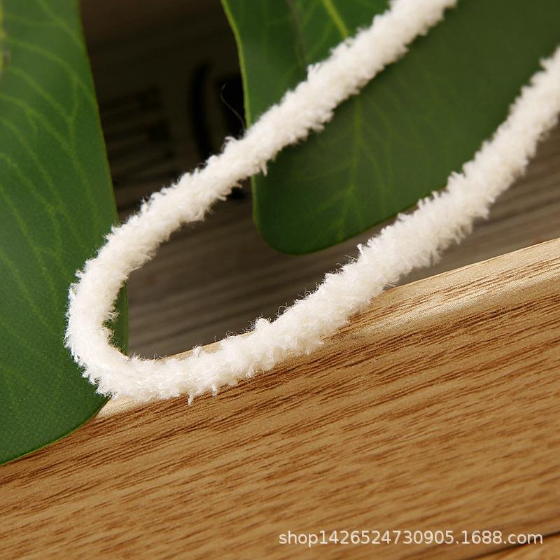 毛呢毛绒绳子织带diy手工发饰服装礼帽鞋花发夹礼盒花束包装绒带