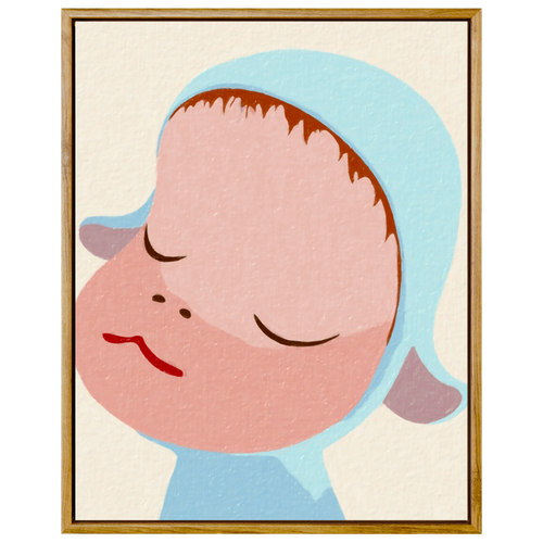 填充填色油彩画画卡通动漫日式手工手绘奈良美智水彩