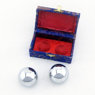 保定铁球握康空心健身球实心钢球手球转球中老年老人礼物康复