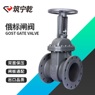 明杆硬密封法兰闸阀dn200 16C 手动阀门 铸钢俄标闸阀Z41 筑宁乾
