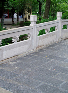 石雕栏杆石材防护栏杆河道栏板花岗岩围栏楼梯护栏直销