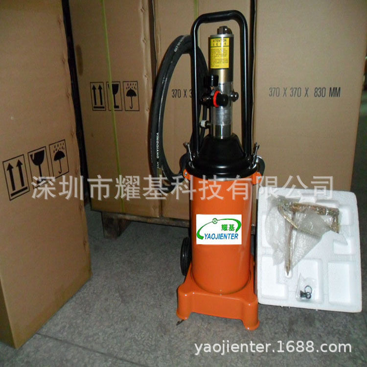12L气动高压便捷黄油枪矿山铁路