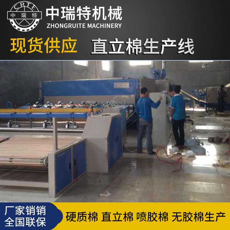 非织造布设备无纺布硬质棉生产线填充棉直立棉烫光棉喷胶棉机械