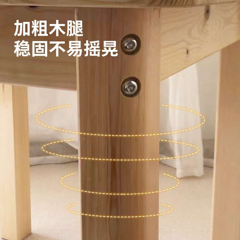 幼儿园儿童专用学习实木桌椅家用写字小方桌椅子培训班桌子小凳子