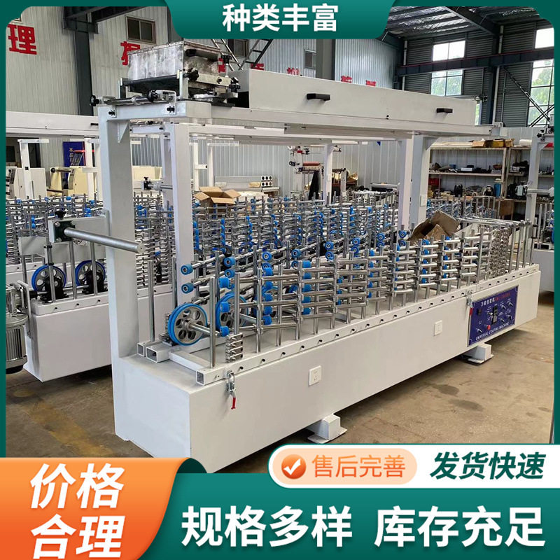 全屋木格栅包覆机欧式PVC线条包覆机高标准涂胶不起皮