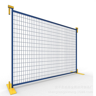 加拿大移动护栏网厂家供应加拿大市场移动临时围栏1.8 2.9米
