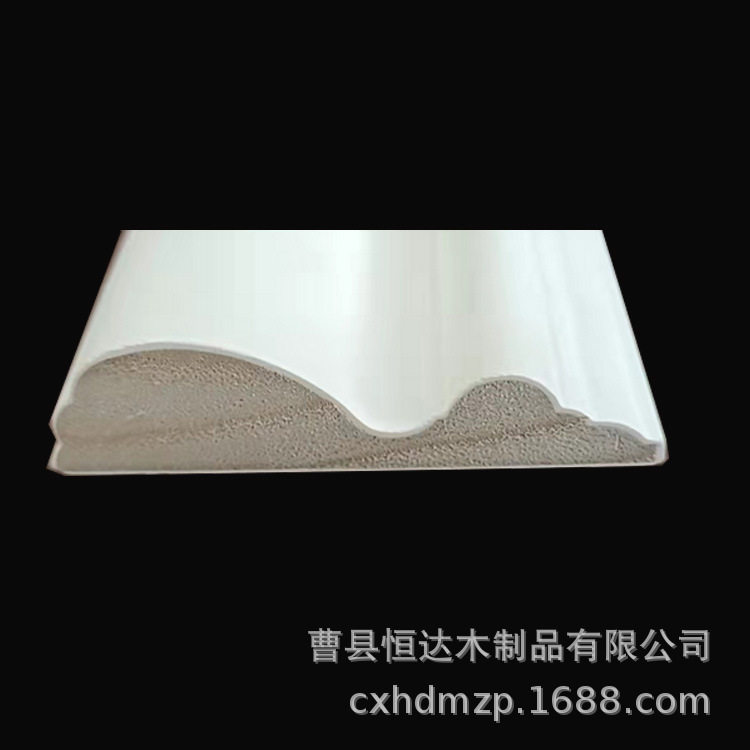 木质多层涂泥门套线欧式简约造型线条口线桐木平板线条可批发供应