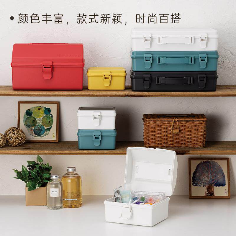 手提收纳箱家用车用工具塑料收纳盒桌面杂物储物盒新款