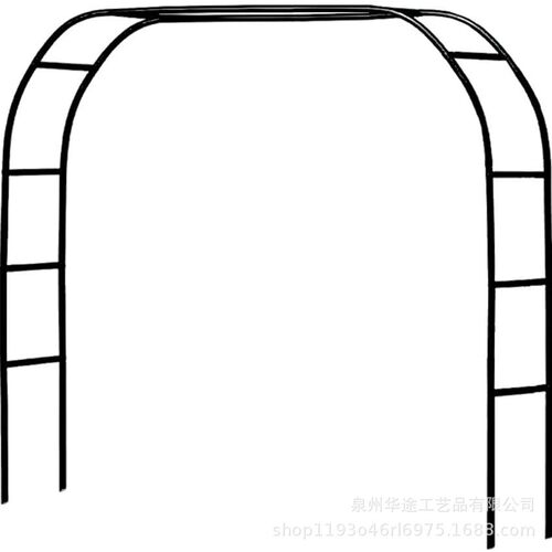 铁线莲月季拱形拱门花架爬藤架攀爬架攀爬绿植植物葡萄蔷薇支架杆