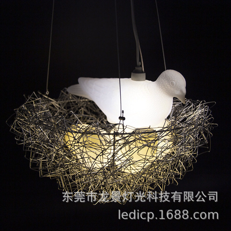 LED鸟巢灯 鸟巢景观灯户外树木装饰灯鸟巢鸟蛋小鸟装饰亮化景观灯