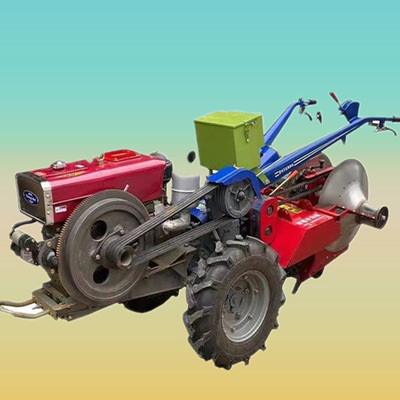 草莓开沟起垄机 手扶后置培土开沟机一次成型新型不踏土起垄机