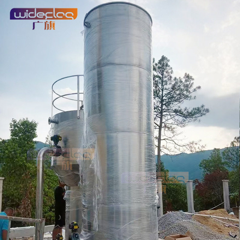 大型微涡整装式过滤器一体化圆形净水设备全自动虹吸反冲洗无电