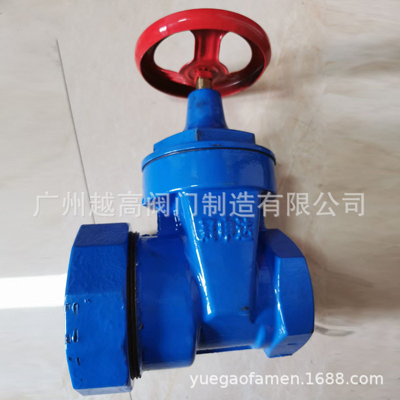 冠申达丝口防脱闸阀软密封弹性座封丝扣DN15 DN20 DN25 DN32 DN50