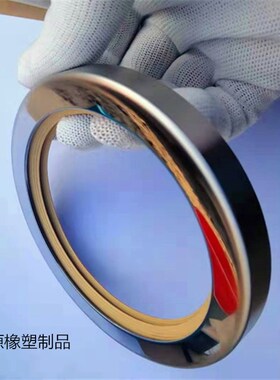 空压机铁氟龙双唇/单唇油封/PTEE不锈钢四氟油封80*115*10*12*15