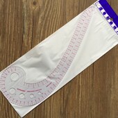 工具 制版 6字型尺逗号尺多功能曲线尺服装 裁剪纸样打版