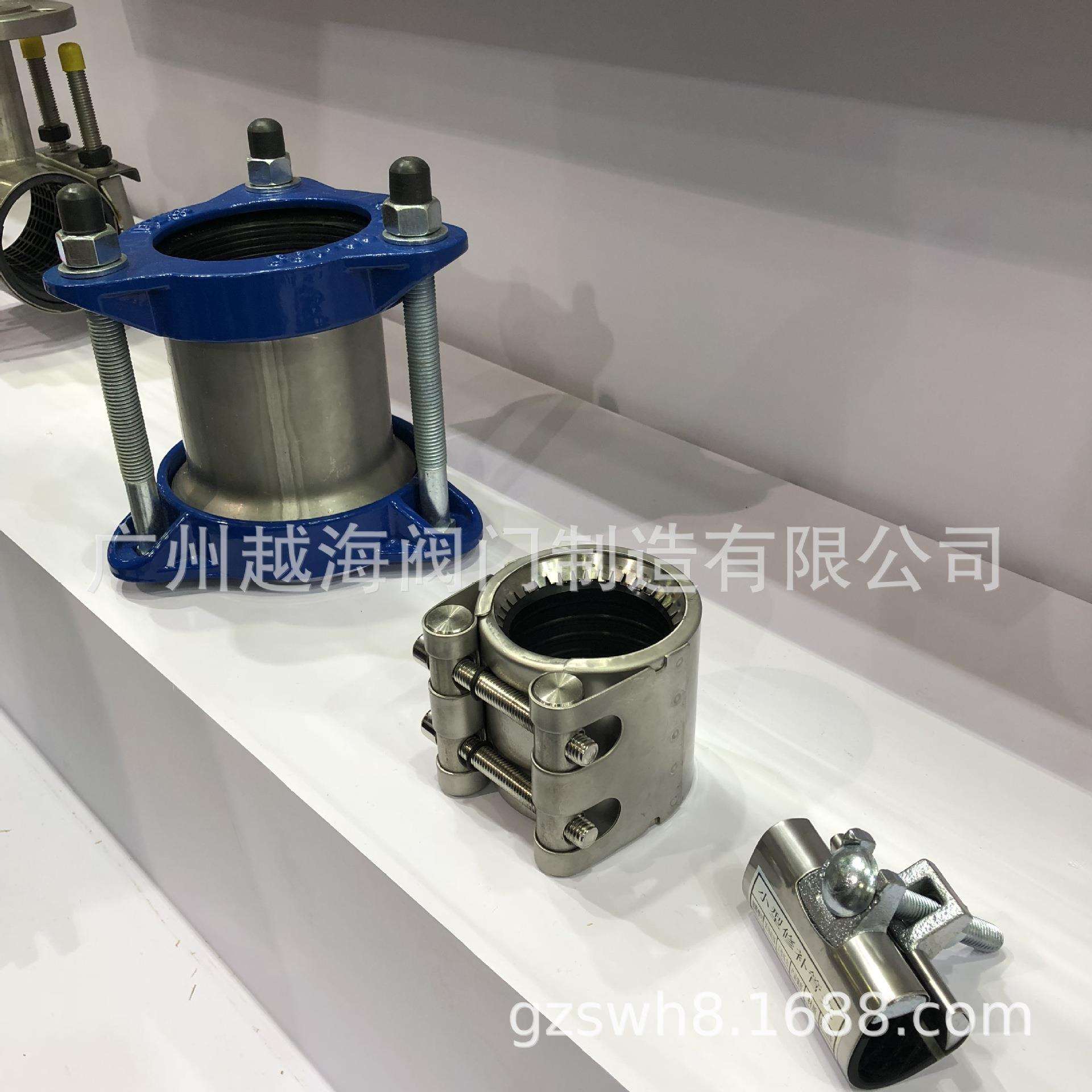 开启式管道修补器不锈钢板式修补器铸铁板式修补器