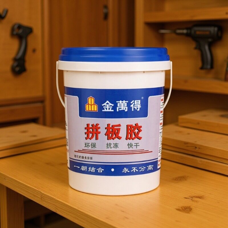 金万得拼板胶木工胶瓷砖背胶防水胶墙固胶固得坚界面剂5-25kg高粘