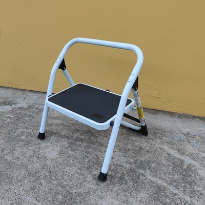 one step ladder一步铁梯子家用折叠梯儿童座椅一步梯大踏板防滑