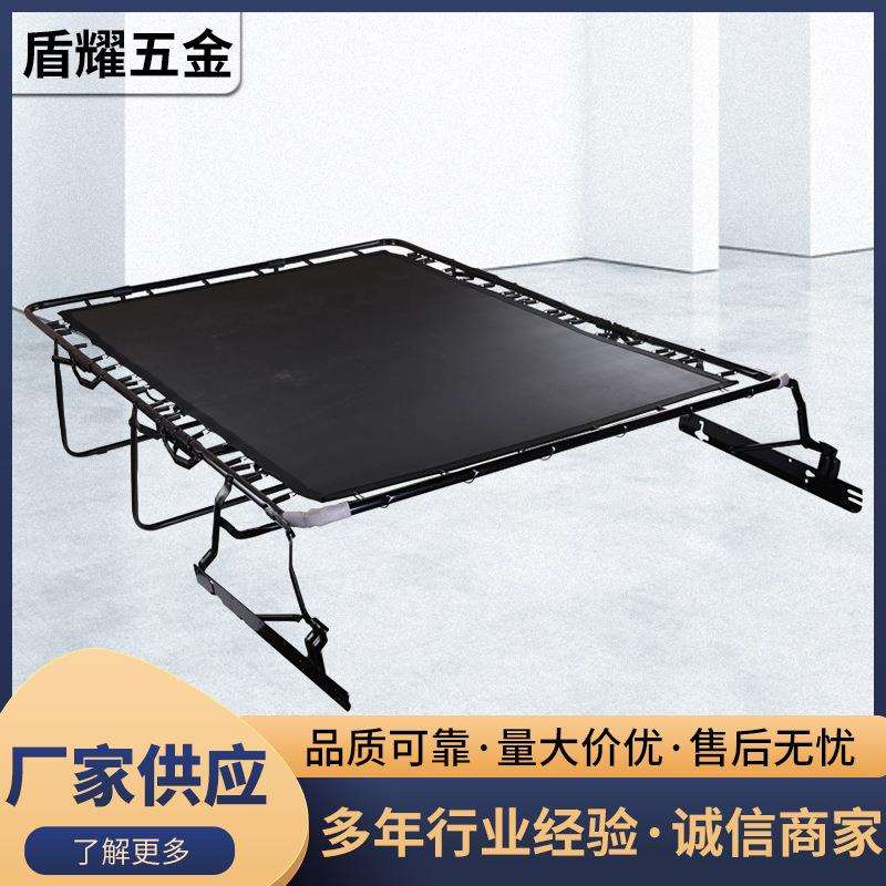 带板条隐形床小户型沙发床多功能三折床翻转床隐藏式五金配件