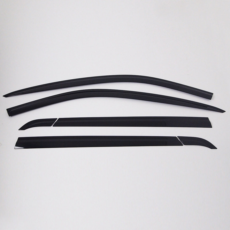 AUTO CLOVER For Palisade Smoked Door Visor 黑色晴雨挡改装