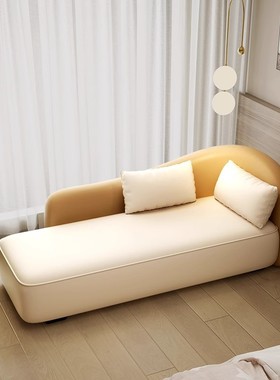 fLE酒店轻奢现代贵妃椅民宿沙发椅小户型客厅懒人躺椅高端休闲美