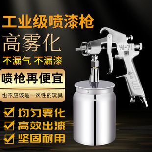 志田W-71/w77气动喷漆枪喷枪汽车涂料钢构专用的气泵喷壶油漆喷枪