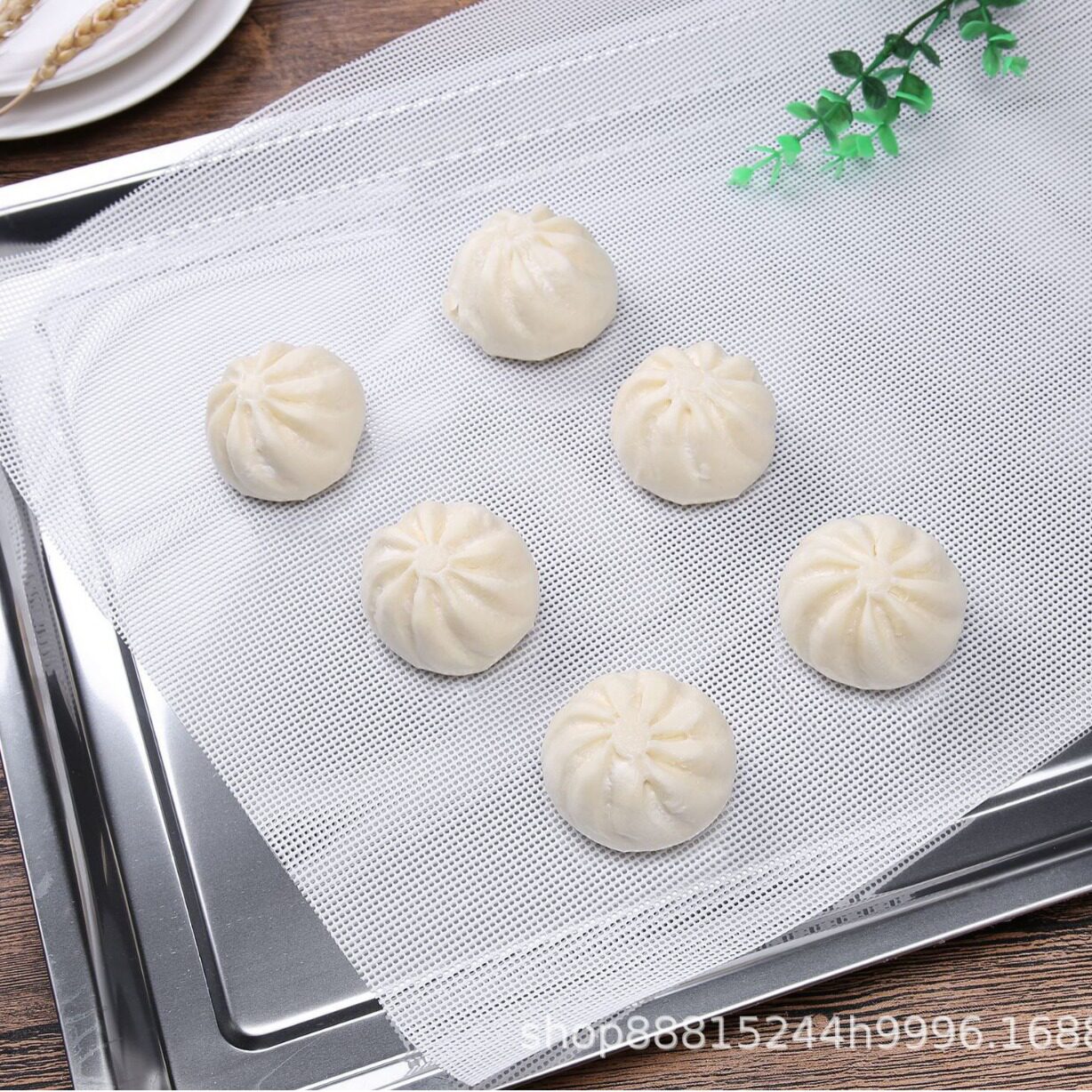 5070cm方形蒸笼垫硅胶垫蒸包子屉布食品级馒头垫笼屉垫水果烘干垫