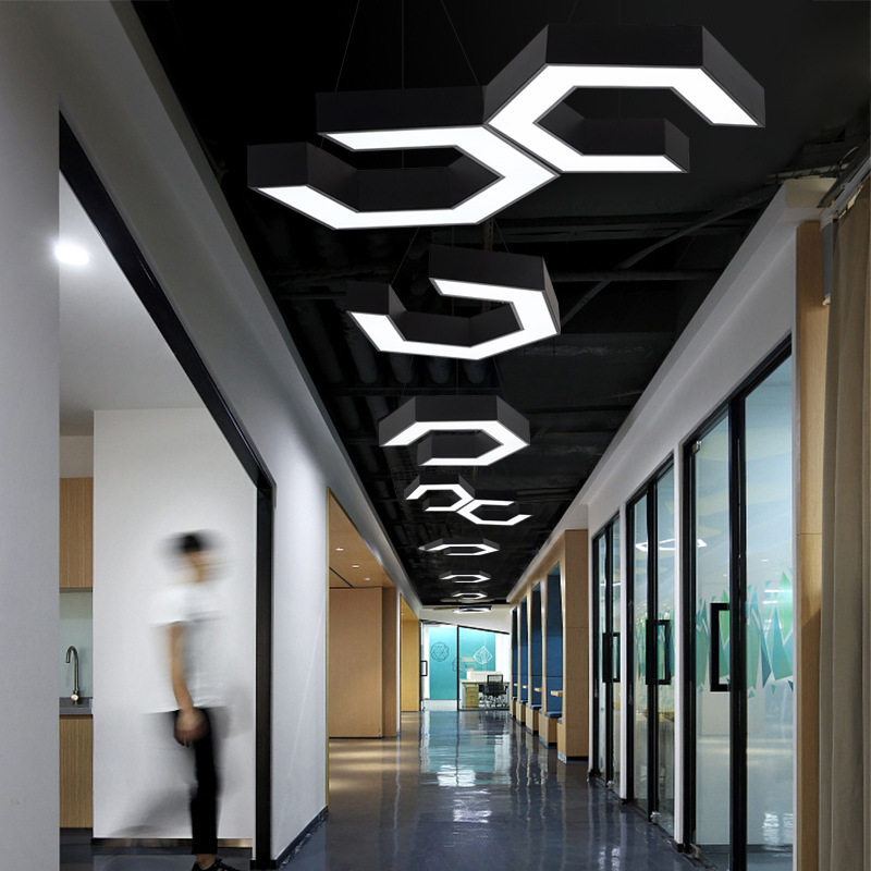 工业风格吊灯led创意个性办公室网咖健身房店铺吧台商场工程灯具